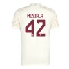 Fotballtrøye FC Bayern München Musiala 42 Champions League Tredjedrakt 2023-24 Kortermet
